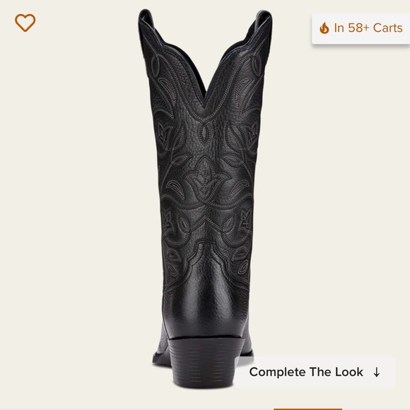 Ariat Heritage Round Toe Cowboy Boot- Brand New, Never Worn - Picture 3 of 9